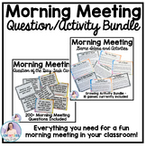 Morning Meeting Resources Bundle