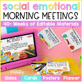Morning Meeting Slides - Activities, Questions, Greetings 