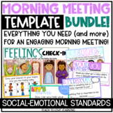 Morning Meeting Slides Bundle | Social Emotional Learning 