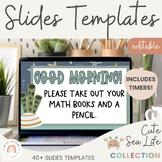 Morning Meeting Slides | Google Slides with Timers | Cute 