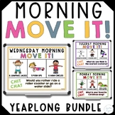 Morning Meeting Slides - Yearlong Morning Meeting Activities