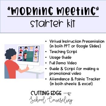 Preview of Morning Meeting Starter Kit - Fully Customizable