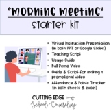 Morning Meeting Starter Kit - Fully Customizable