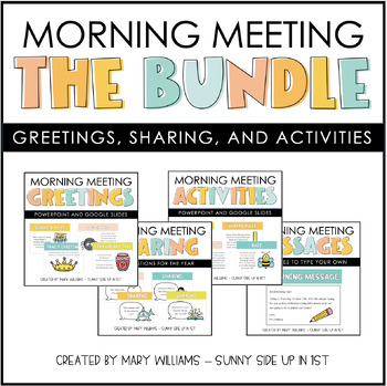 Preview of Morning Meeting - The Bundle