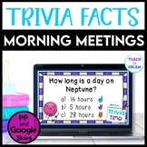 Morning Meeting Trivia Questions | Fun Fact of Day Brain B