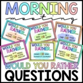 Morning Meeting Would You Rather Questions