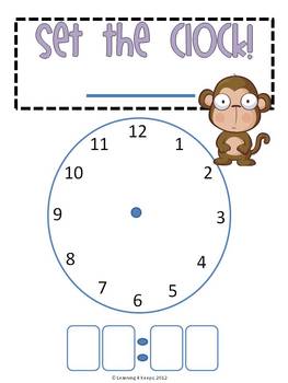Morning Meeting and Math Wall Activities: Animal theme! by Learning 4 Keeps