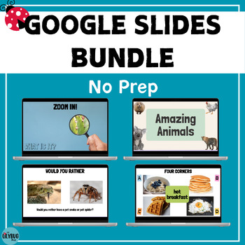 Preview of Morning Meeting and More Google Slides BUNDLE