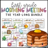 Morning Meeting for First Grade | YEAR-LONG BUNDLE | Googl
