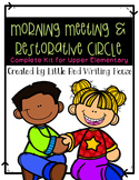 Morning Meeting {for grades 3-5}