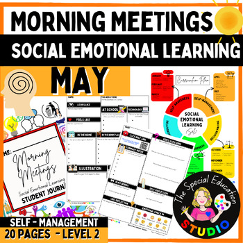 Preview of Social Emotional Learning Worksheets SEL Autism Special Education Character 2