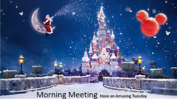 Preview of Morning Meetings Dec 18 - 22 Spec Ed, ELL, Kinder (SOR/Math)