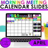 Morning Meetings for Kindergarten and 1st Grade | April
