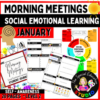 Preview of Morning Meeting social emotional learning activities autism Character Education