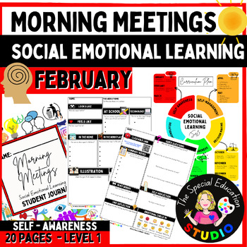 Preview of Morning Meeting social emotional learning activities autism Character Education
