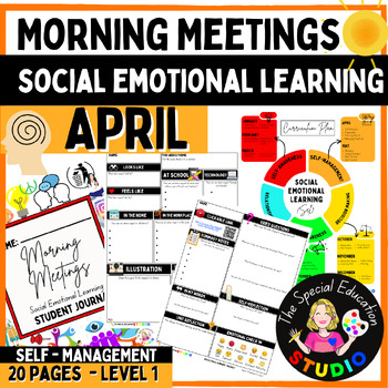 Preview of Morning Meeting social emotional learning activities autism Special Education 1