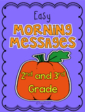 October Morning Message 2nd 3rd
