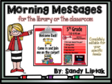 Morning Message Editable Templates | PowerPoint and Google Slides