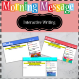 Morning Message Writing Prompts