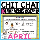 Kindergarten Morning Messages: Chit Chat Morning Meeting f