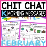 Morning Messages: Chit Chat February NO PREP