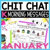 Morning Messages: Chit Chat January NO PREP