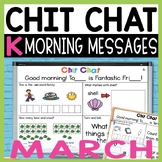 Morning Messages: Chit Chat March NO PREP