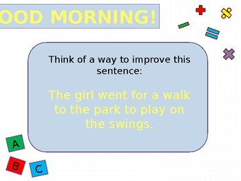 Morning Messages Maths and English by 