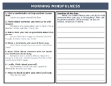 Morning Mindfulness Grades 5-8
