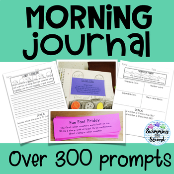 Preview of Morning Journal (Prompts and Printables)