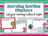 Morning Routine Display [Editable] for PowerPoint