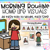 Morning Routine Home Life Visuals | How to Procedural Activity