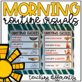 Morning Routine and Greeting Visuals
