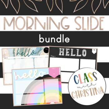 Preview of Morning Slide Template Bundle