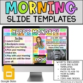 Morning Slide Templates | Google Slides | Editable | Incud