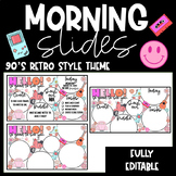Morning Slides {90's Retro Style Theme}
