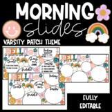 Morning Slides {Varsity Patch Theme}