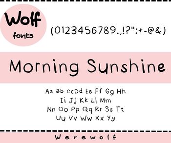 Preview of Morning Sunshine Font-OMT