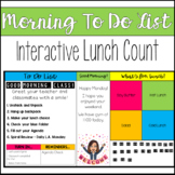 SMART Notebook - Morning To Do List / Interactive Lunch Count