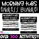 Morning Tubs ENDLESS Bundle | Kindergarten and First Grade