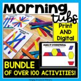 Morning Tubs | Morning Work BUNDLE with DIGITAL and PDF