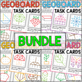 Morning Tubs Seasonal Geoboard Task Cards Bundle