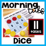 Morning Tubs with Dice - Math Dice Games