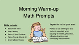 Morning Warm-Up Activities: 30 Get-to-know-you slides and 