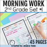 Second Grade Morning Work - Math, Grammar, and Reading Rev