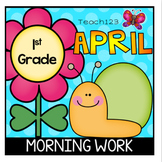 Morning Message Spring April First Grade