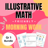Morning Work BUNDLE aligned with Illustrative Math Grade 1