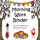 Morning Work Binder (Fall)