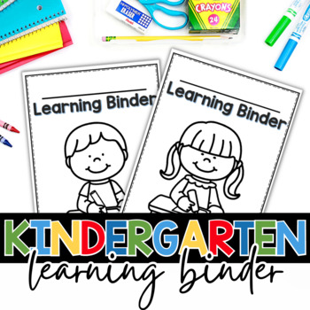 Preview of Morning Work Binders for Kindergarten