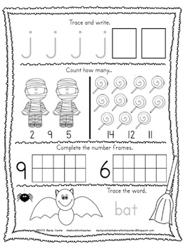 Magic Monday! Let's Trace 'October' on a Free Worksheet – Kelly